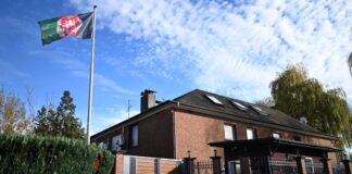 Das afghanische Generalkonsulat in Bonn.