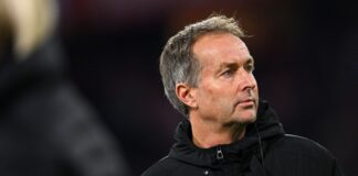 Freut sich auf das Wiedersehen mit Eriksen: Leverkusens Coach Kasper Hjulmand (Archivbild)