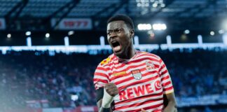 Torschütze zur Kölner 1:0-Führung: Ragnar Ache