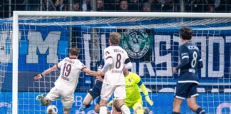 Alexander Rossipal erzielte den Führungstreffer für Dresden.