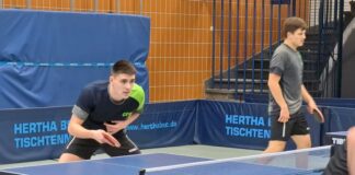 Tischtennis: SV Union Velbert verliert erneut knapp Anton Limonov aus der zweiten Mannschaft blieb ungeschlagen . Foto: SV Union Velbert