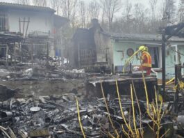 Heiligenhaus: Feuer in Kleingartenanlage