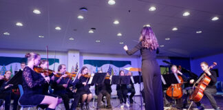 Schüler sorgen am Gymnasium Langenberg für Weihnachtsstimmung Reichlich Musik gab es zu hören - klassiche und moderne. Foto: privat