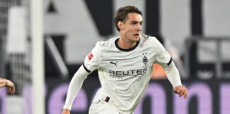 Gladbachs Neuhaus vor Comeback im Borussen-Duell Kann wieder mitspielen: Florian Neuhaus. (Archivbild)