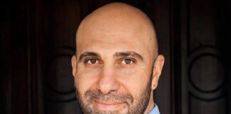 Ahmad Mansour beim Neujahrsempfang der FDP Ratingen Ahmad Mansour ist Gast der FDP Ratingen. Foto: privat