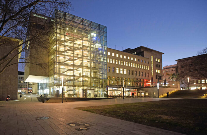 Aussenaufnahme VHS Die VHS in der Essener Innenstadt. Foto: Volker Hartmann / VHS Essen