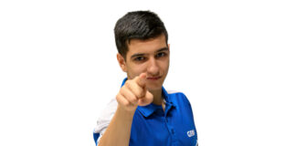 Velberter überzeugt bei Tischtennis-Weltmeisterschaften in Rumänien Benyamin Faraji geht für die Velberter an die Tischtennisplatte. Foto: SV Union Velbert