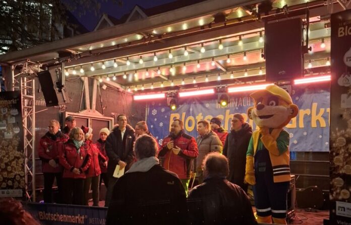 Am vergangenen Freitag wurde der 53. Blotschenmarkt eröffnet. Foto: Kreisstadt Mettmann