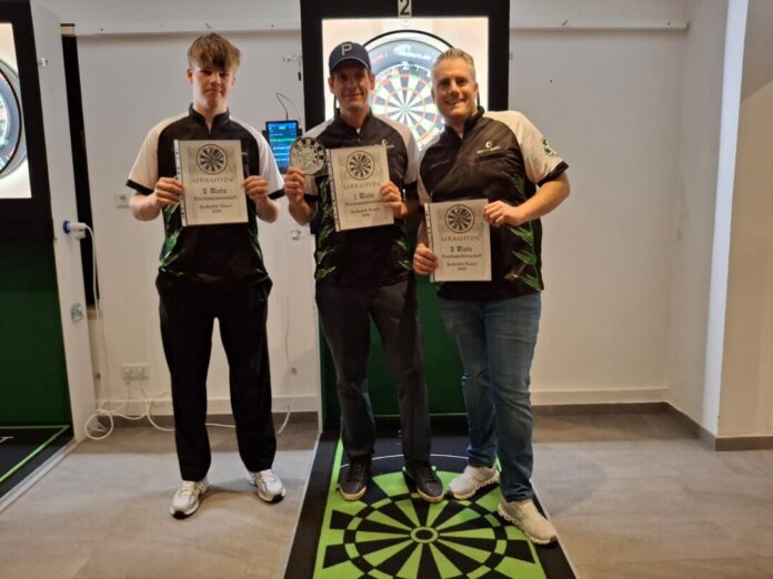 Die besten Darter des TuS 08 Lintorf . Foto: TuS 08 Lintorf Die besten Darter des TuS 08 Lintorf . Foto: TuS 08 Lintorf