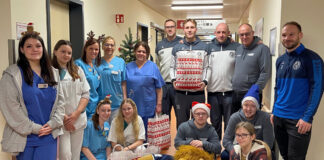 SSVg Velbert bringt Freude ins Klinikum: Nikolaus-Aktion auf der Kinderstation