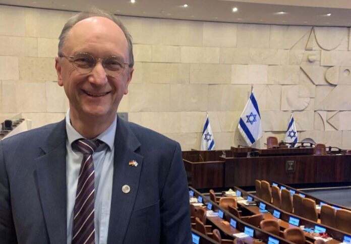 Der CDU-Bundestagsabgeordnete Klaus Wiener in Israel. Foto: Büro Wiener Der CDU-Bundestagsabgeordnete Klaus Wiener in Israel. Foto: Büro Wiener