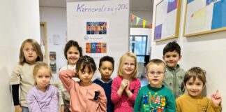 Kita-Kinder wählen „Disney-Charaktere“ zu Karnevalsmotto Sie bildeten das Abstimmungskomitee der städtischen Kitas für das Karnevalsmotto im kommenden Jahr. Foto: Kreisstadt Mettmann
