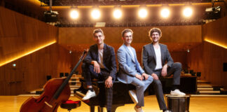 Neujahrskonzert mit Patrick Hahn und dem Frank-Dupree-Trio Das Frank-Dupree-Trio tritt in Wuppertal auf. Foto: Ralph Steckelbach