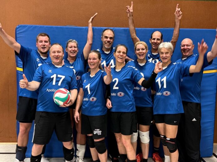 Volleyball Mixed 2025-12 Das Volleyballteam des TuS 08 Lintorf. Foto: TuS 08 Lintorf