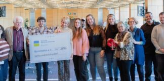 Spende über 2.600 Euro, um Wünsche zu erfüllen