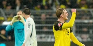 Brandt lobt Kovac: Fitnesszustand Basis für BVB-Erfolg Körperlich diesmal in guter Verfassung: Borussia Dortmund und Julian Brandt.