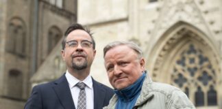 WDR stellt Weichen für Zukunft mit «Tatort»-Duo aus Münster Sie sollen in Münster weiter ermitteln: Jan Josef Liefers und Axel Prahl. (Archivfoto)