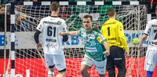 Füchse-Profi Freihöfer emotional: Matchwinner nach EM-Frust Tim Freihöfer sorgte mit seinem verwandelten Siebenmeter für die Vorentscheidung