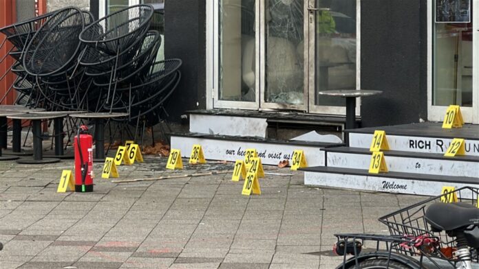 Explosion vor Shisha-Bar in Offenbach Kurz nach der Tat wurden zwei Männer festgenommen. (Archivfoto)