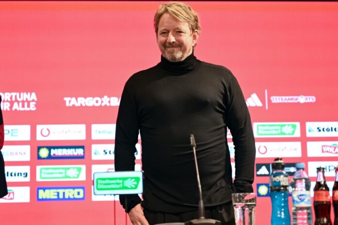 Fortuna Düsseldorf: Pressekonferenz mit neuem Sportvorstand Soll Fortuna Düsseldorf in schwierigen Zeiten neuen Schwung bringen: Sven Mislintat.