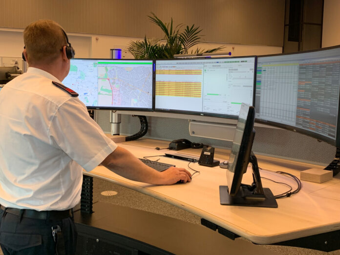 In der Leitstelle herrscht Hochkonjunktur zum Jahresübergang. Foto: Kreis ME In der Leitstelle herrscht Hochkonjunktur zum Jahresübergang. Foto: Kreis ME