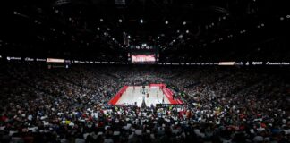 Pokal-Endrunde der Basketballer für drei Jahre in München Die Pokal-Endrunde der Basketballer findet die nächsten Jahre im Münchner SAP Garden statt. (Archivfoto)
