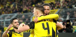 Glanzloser BVB nach Pokal-Aus in der Liga mit wichtigem Sieg Der BVB hat nach dem Pokal-Aus wieder Grund zum Feiern.