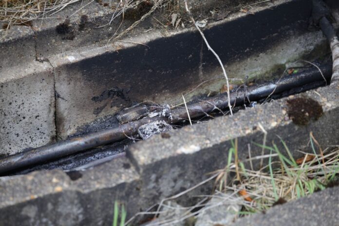 Sabotage an Bahnanlagen Immer wieder verüben Unbekannte Anschläge auf Bahnstrecken. (Archivfoto)