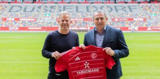 Anfang bedauert Allofs-Ende – «Hatten immer guten Austausch» Allofs und Anfang bei der Trainervorstellung. (Archivbild)