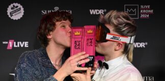 2024 gewannen sie je eine Krone und auch 2025 sind sie wieder nominiert: Zartmann und Ski Aggu . (Archivbild). 