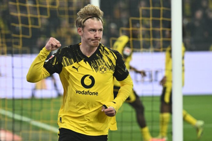 Borussia Dortmund - Bor. Mönchengladbach Julian Brandt brachte den BVB früh in Führung.