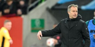 «Persönliche Gründe»: Trainer Hjulmand fehlt gegen Newcastle Steht gegen Newcastle nicht an der Seitenlinie: Kasper Hjulmand. (Archivbild)