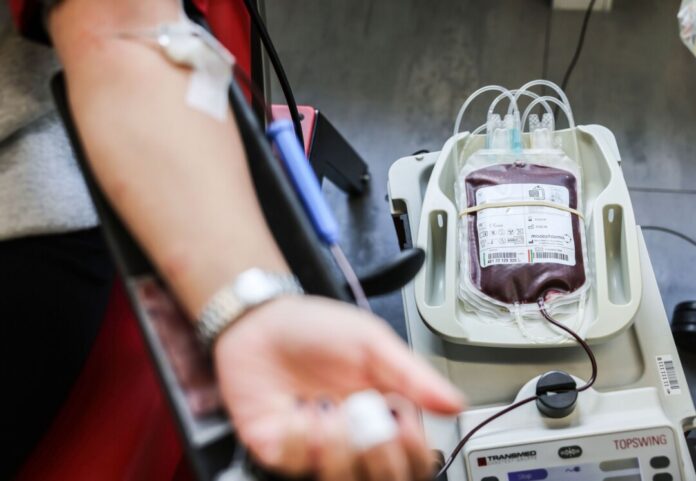 Blutkonserve In diesem Jahr wurde in NRW rund 550.000 Mal Blut gespendet. (Symbolbild)