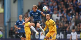 Bielefeld-Stürmer Kania wechselt nach Osnabrück Wechselt von Bielefeld nach Osnabrück: Stürmer Julian Kania.