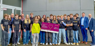 500-Euro-Spende für das Wülfrather Gymnasium