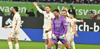 Ramaj vor BVB-Spiel: Zukunftsfrage rückt in den Hintergrund Diant Ramaj und seine Vorderleute treffen auswärts auf Borussia Dortmund. (Archivbild)