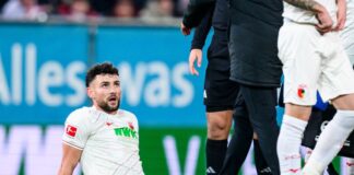 Augsburgs Maxi Bauer nach Bielefeld verliehen Startet in der Rückrunde für Arminia Bielefeld: Maxi Bauer. (Archivbild)