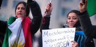Prokurdische Demonstration in Köln mit Tausenden Teilnehmern - hier ein Archivbild aus dieser Woche aus Dortmund.