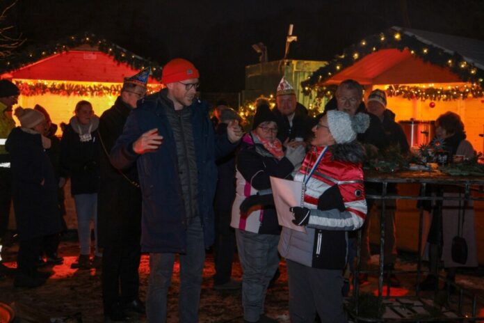 CDU Homberg Jan Heinisch im Gespräch mit Claudia Luderich, Bild: Alexander Heinz