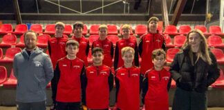 Neue Anzüge für die D1 des 1. FC Wülfrath