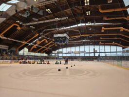 „Sehr frustrierend“: Ice Aliens weichen in drei Städte aus Ein Blick in die Eissporthalle. Foto: Alexander Heinz