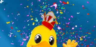 Kamelle-Regen garantiert: Stadtwerke verlosen wieder Wurfmaterial für Ratingens Karnevalszüge Karneval 2026 mit der Ente von den Stadtwerken Ratingen, Bild: Stadtwerke Ratingen