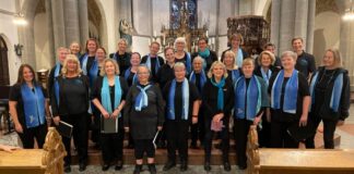 “Voices of Freedom” singen in der Friedenskirche Der Gospelchor "Voices of Freedom". Foto: privat