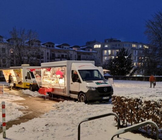 Abenteuer: Bei Eis und Schnee zum Wülfrather Wochenmarkt