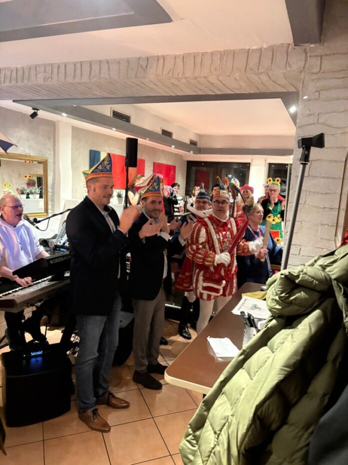 PrinzimMeck Prinz Jörg I und Ratingia III. im Meck, Bild: Alina Conrad