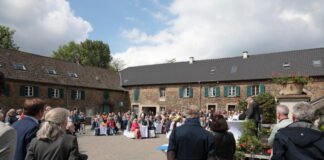 Besuch des Innenministers NRW Herbert Reul in Breitscheid Mai 2025, Bild: Alexander Heinz