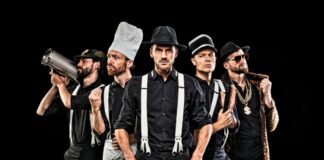 Drum-Show von der Schlagzeugmafia in Ratingen Die Schlagzeugmafia präsentiert eine einzigartige Drum-Show in der Stadthalle. Foto: Christoph Behrmann