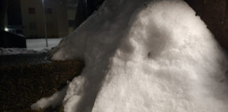 Die Schneemengen könnten in Velbert bis Samstagmittag wieder größer werden. Foto: Volkmann