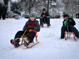 Winterwunder zum Jahresstart: Schnee hüllt Region in weißen Glanz