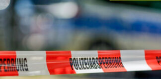 Drohung an Ratinger Gymnasium: Gegen Schülerin wird nun ermittelt Ein Absperrband der Polizei. Foto: Polizei Kreis Mettmann